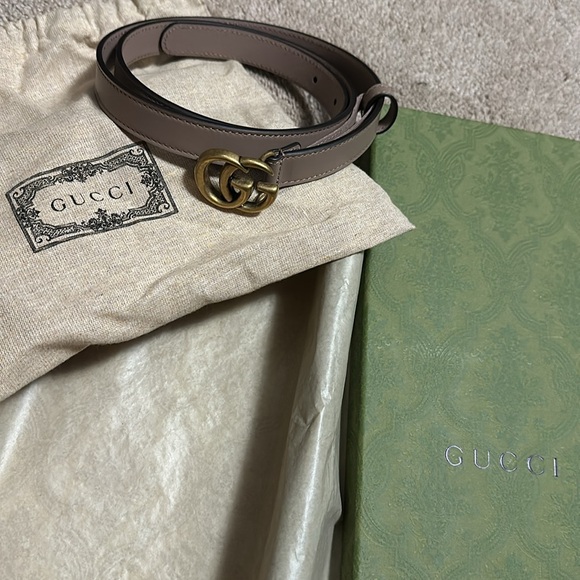 Gucci GG marmont thin belt - Picture 4 of 8